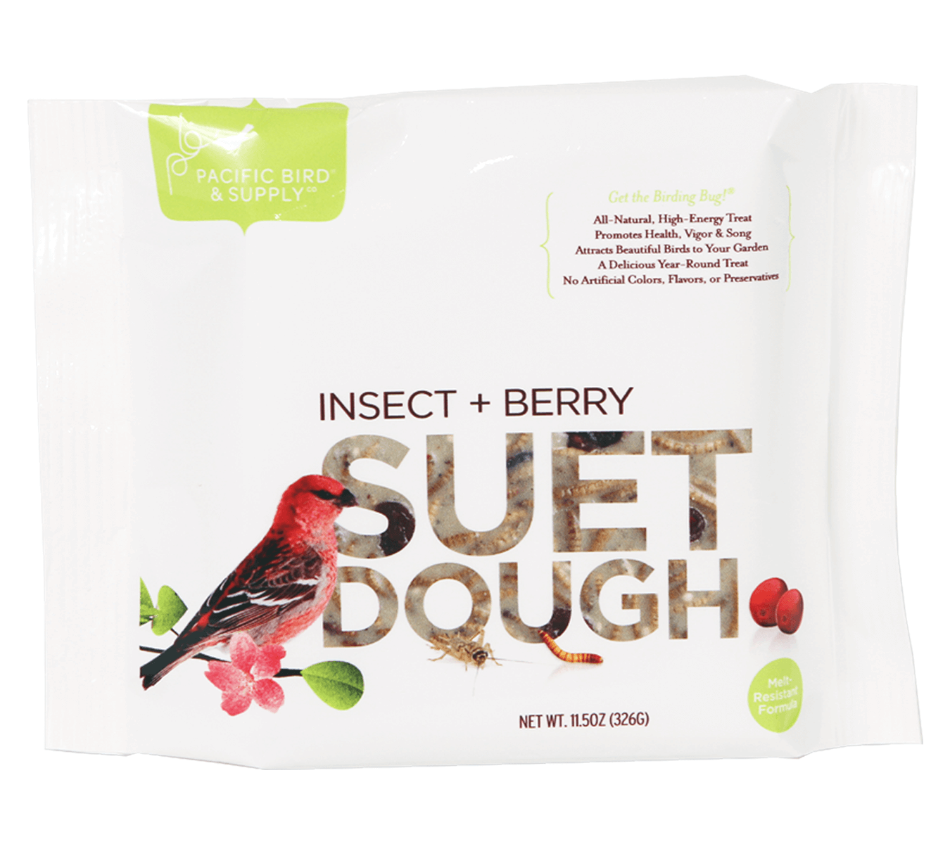 Insect + Berry Suet Dough (11.5oz) - Click Image to Close